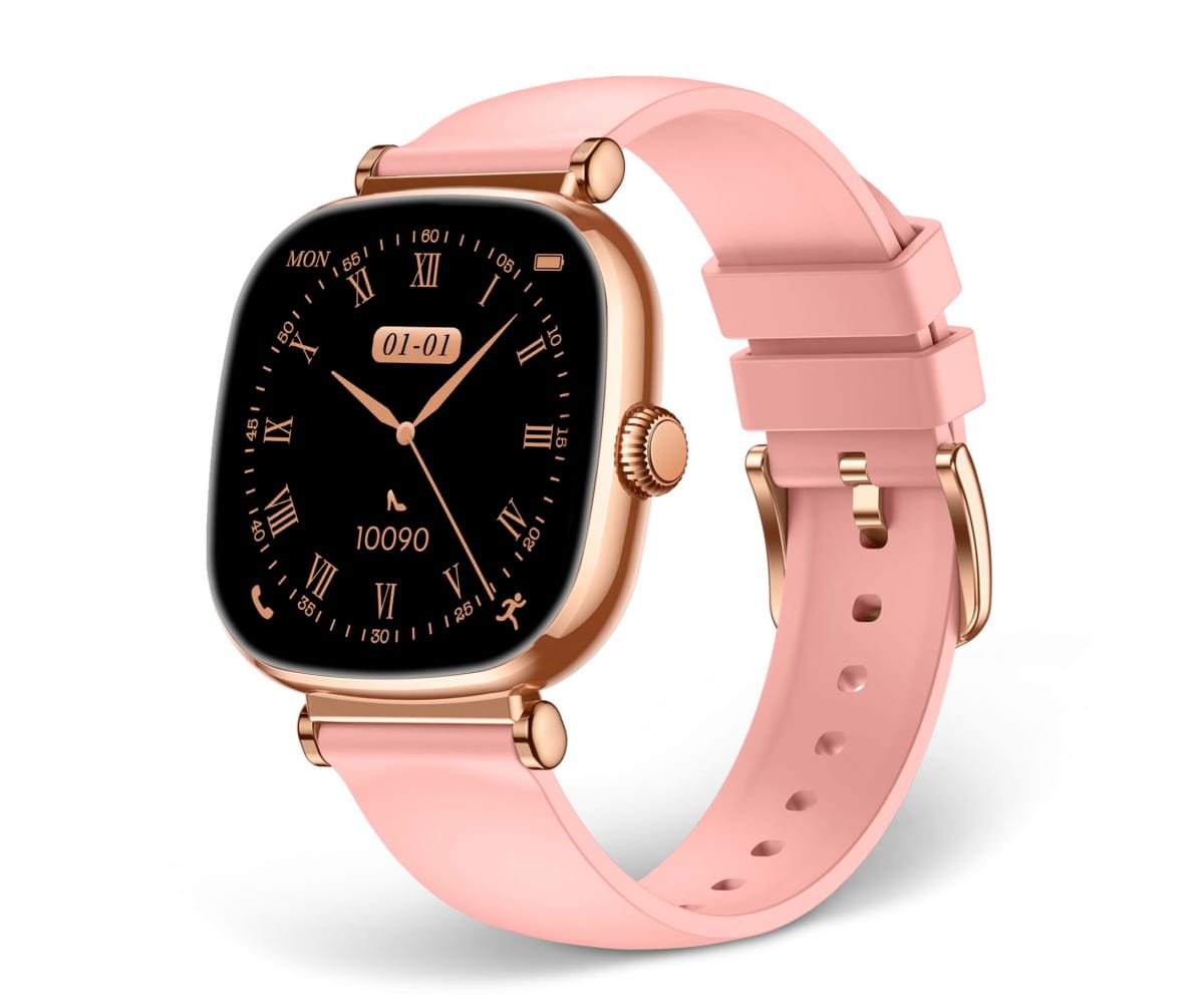 KSIX IRIA ROSA / SMARTWATCH 1.7"/ 2 CORREAS (METAL + SILICONA) - detalle