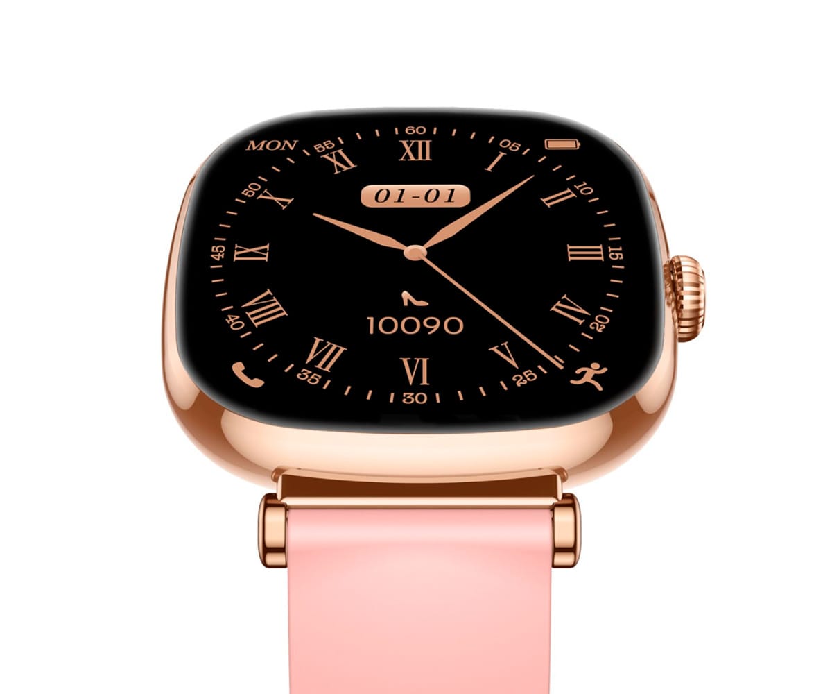 KSIX IRIA ROSA / SMARTWATCH 1.7"/ 2 CORREAS (METAL + SILICONA) - detalle