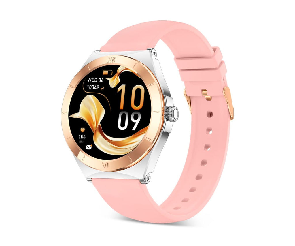 KSIX LYA ROSA / SMARTWATCH 1.19"/ 2 CORREAS (METAL + SILICONA) - detalle