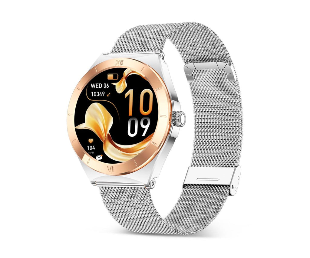 KSIX LYA ROSA / SMARTWATCH 1.19"/ 2 CORREAS (METAL + SILICONA) - detalle