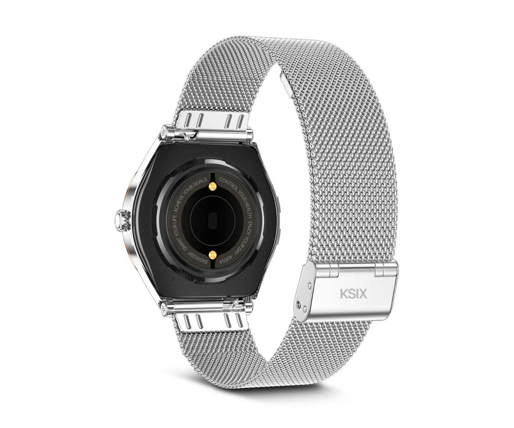 KSIX LYA ROSA / SMARTWATCH 1.19"/ 2 CORREAS (METAL + SILICONA) - detalle