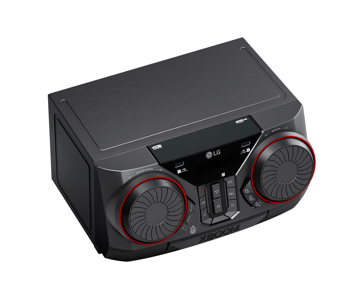 LG XBOOM LA BESTIA CK43N / SISTEMA HI-FI MINI 300W CON ALTAVOCES - detalle