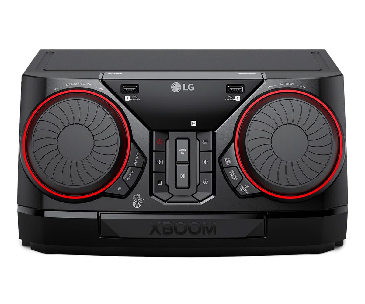 LG XBOOM LA BESTIA CK43N / SISTEMA HI-FI MINI 300W CON ALTAVOCES - detalle