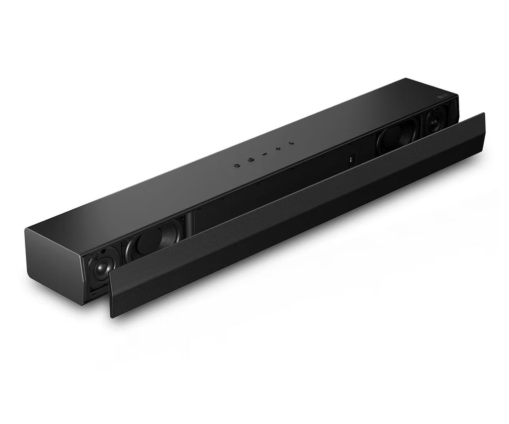 LG S20A BLACK / BARRA DE SONIDO CON DOBLE SUBWOOFER INTEGRADO CON 50W Y 2.0CH - detalle