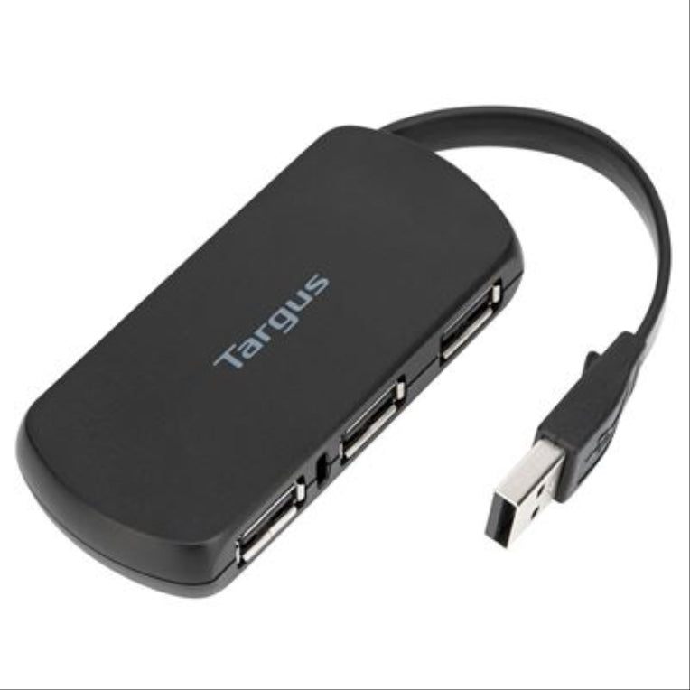 Targus ACH114EU hub d'interfície USB 2.0 480 Mbit/s Negre
