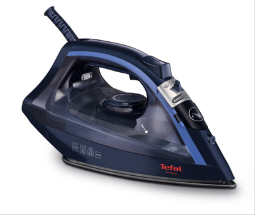 Tefal Virtuo FV 1713 Plancha vapor-seco 2000 W Azul