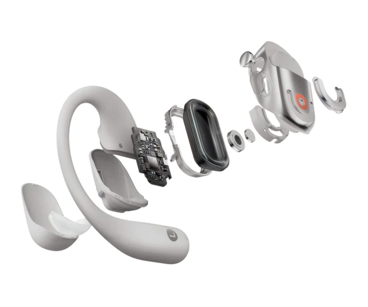 SHOKZ OPENFIT 2+ GREY / AURICULARES INEAR TRUE WIRELESS - detalle