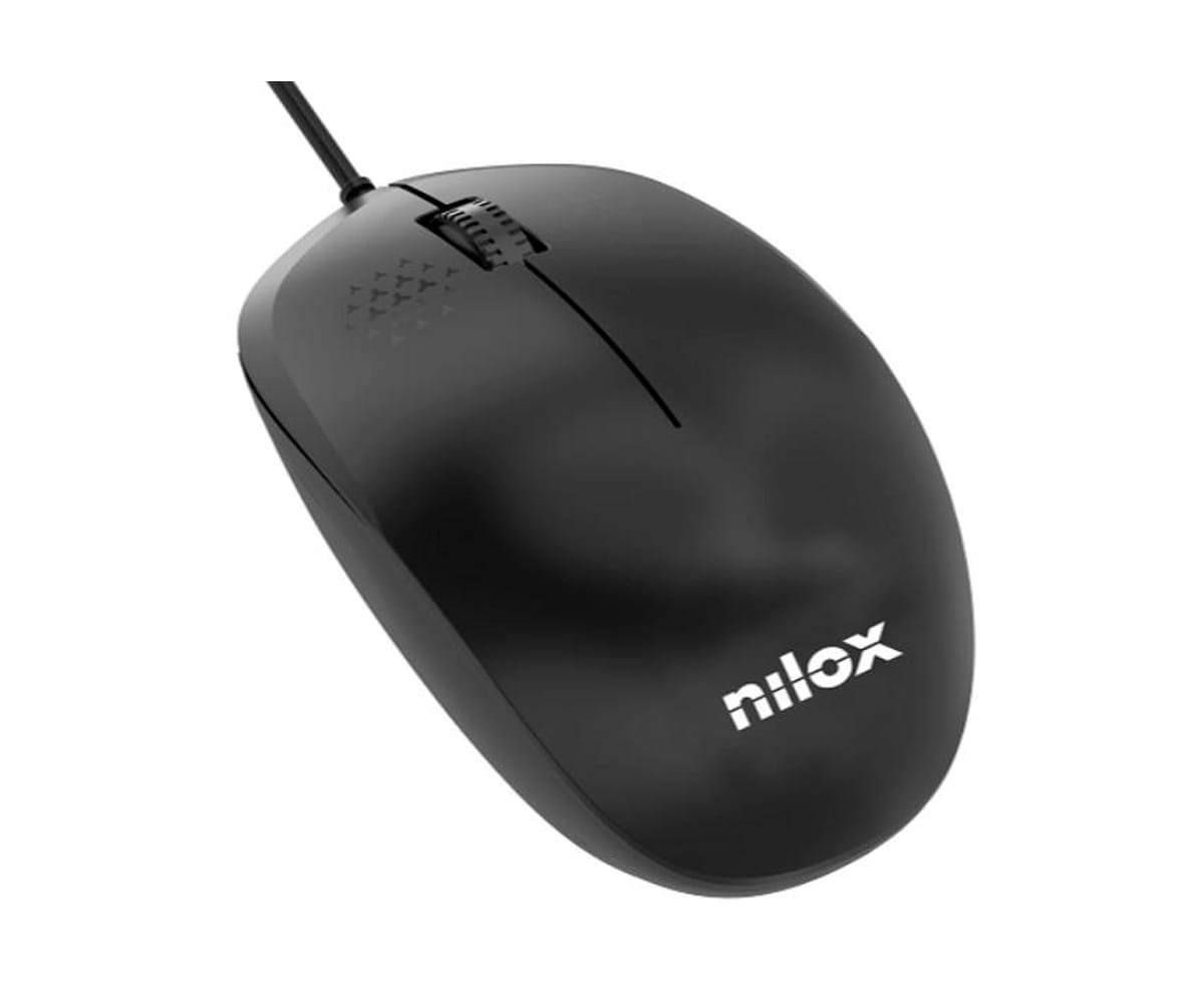 NILOX MOUSB1012 NEGRO / RATÓN USB, 1200 DPI, 3 BOTONES - detalle