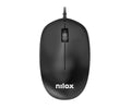NILOX MOUSB1012 NEGRO / RATÓN USB, 1200 DPI, 3 BOTONES
