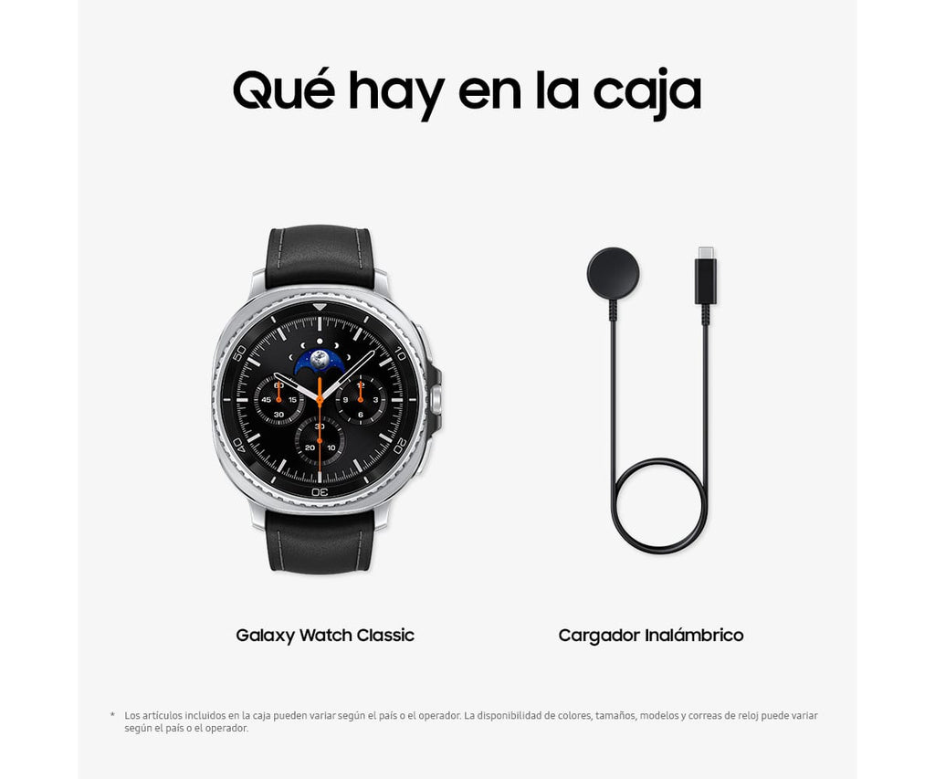 SAMSUNG GALAXY WATCH8 CLASSIC NEGRO / SMARTWATCH 46MM BLUETOOTH - detalle