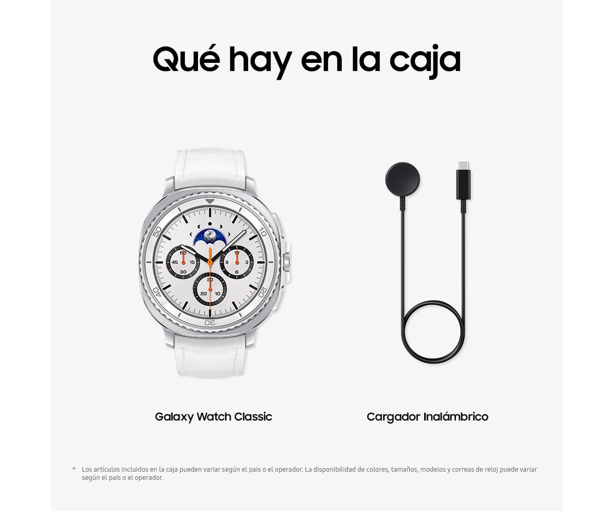 SAMSUNG GALAXY WATCH8 CLASSIC BLANCO / SMARTWATCH 46MM BLUETOOTH - detalle