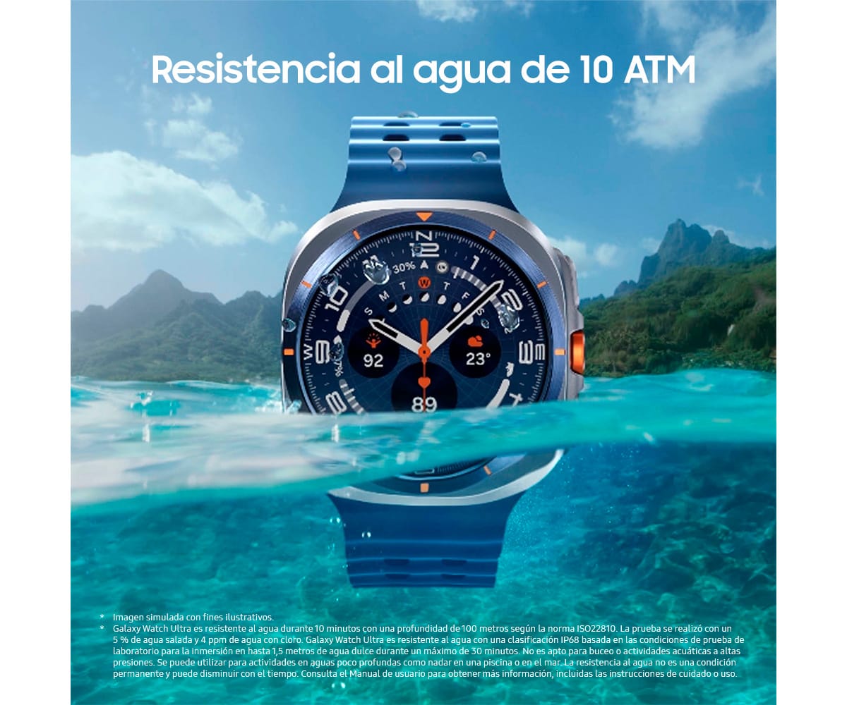 SAMSUNG GALAXY WATCH ULTRA 2025 TITANIUM GRAY / SMARTWATCH 47.4MM - detalle