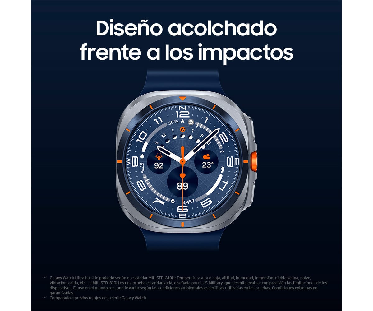 SAMSUNG GALAXY WATCH ULTRA 2025 TITANIUM GRAY / SMARTWATCH 47.4MM - detalle
