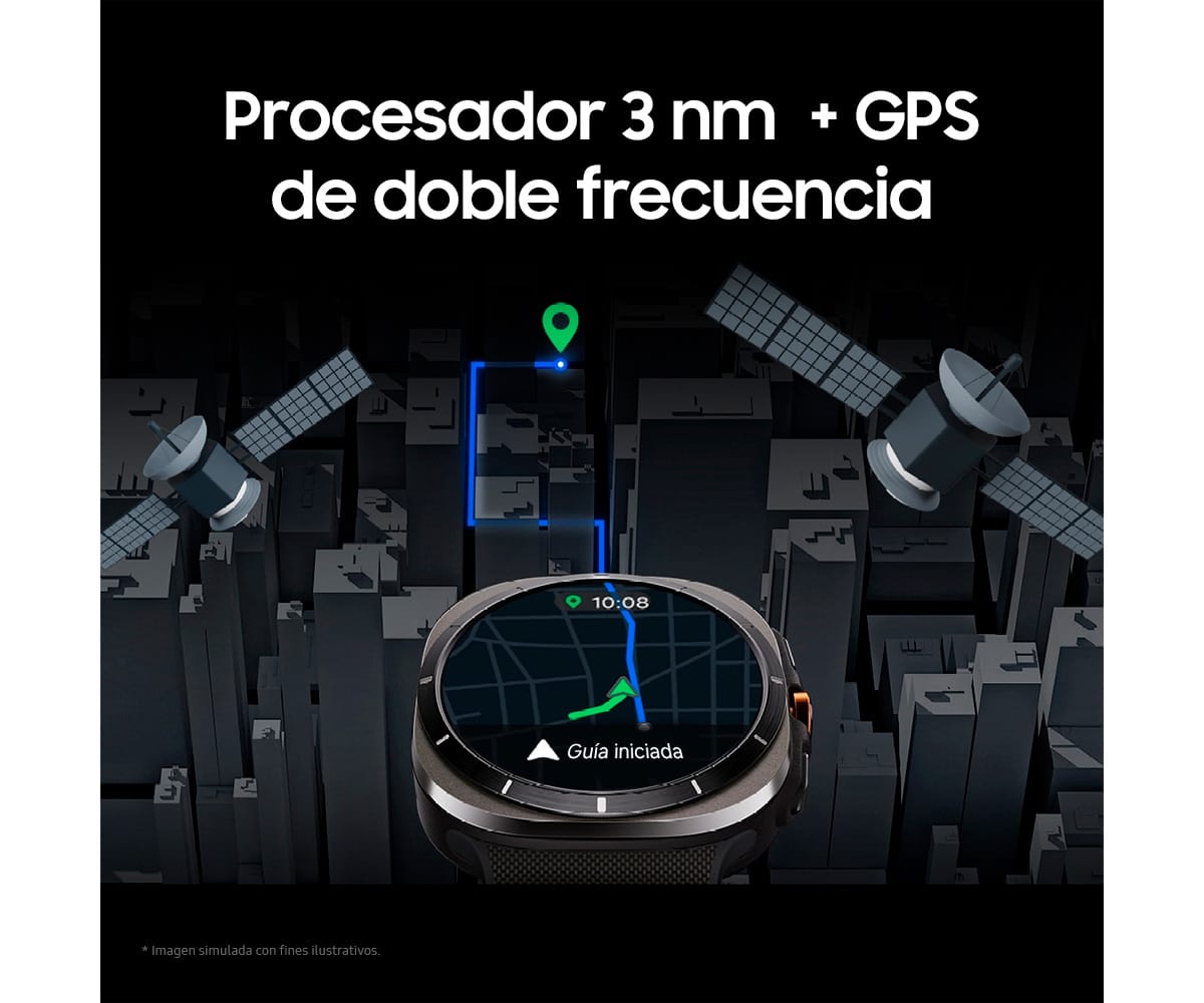 SAMSUNG GALAXY WATCH ULTRA 2025 TITANIUM GRAY / SMARTWATCH 47.4MM - detalle