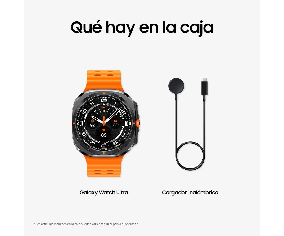 SAMSUNG GALAXY WATCH ULTRA 2025 TITANIUM GRAY / SMARTWATCH 47.4MM - detalle