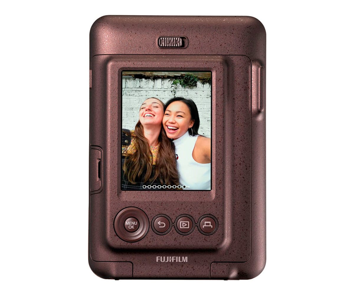 FUJIFILM INSTAX MINI LIPLAY™ DEEP BRONZE / CÁMARA INSTANTÁNEA - detalle
