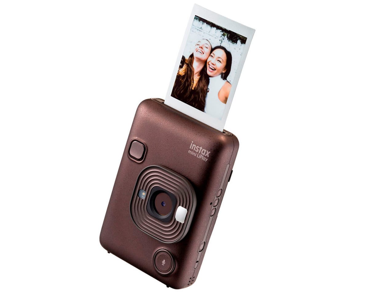 FUJIFILM INSTAX MINI LIPLAY™ DEEP BRONZE / CÁMARA INSTANTÁNEA - detalle