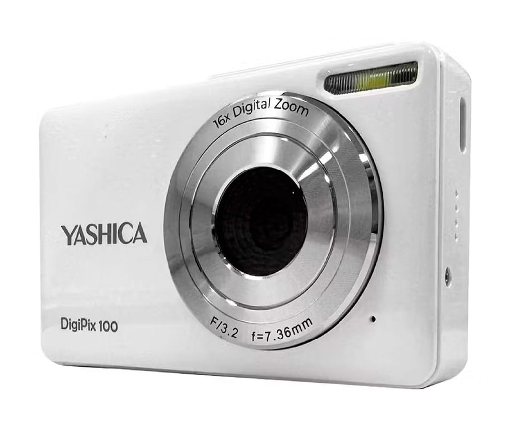 YASHICA DIGIPIX 100 WHITE / CÁMARA COMPACTA - detalle