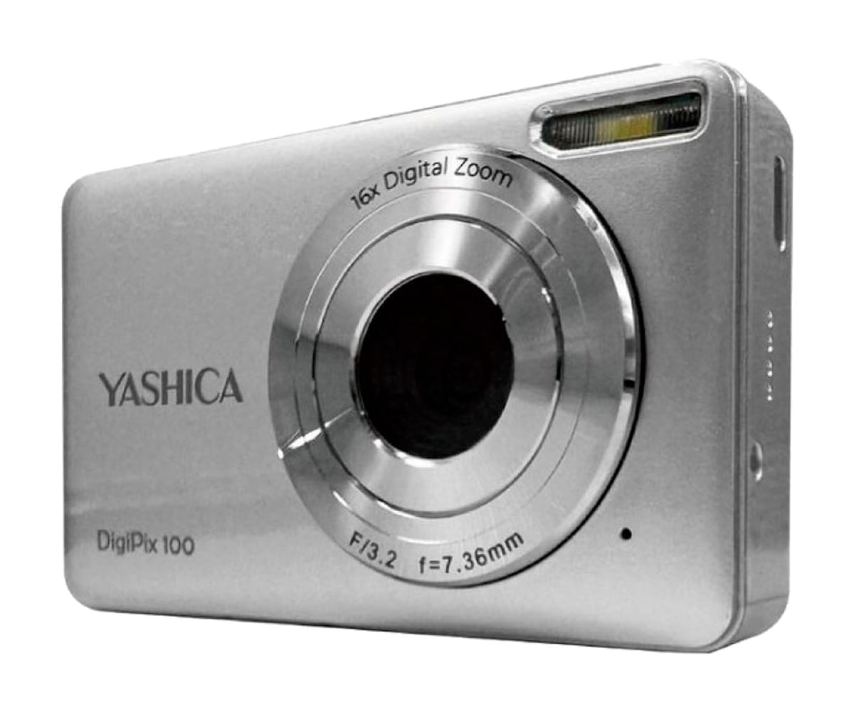 YASHICA DIGIPIX 100 SILVER / CÁMARA COMPACTA - detalle