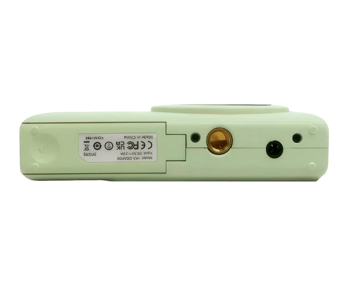 YASHICA DIGIMATE 100 MINT GREEN / CÁMARA COMPACTA - detalle
