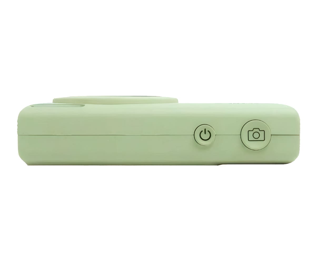 YASHICA DIGIMATE 100 MINT GREEN / CÁMARA COMPACTA - detalle