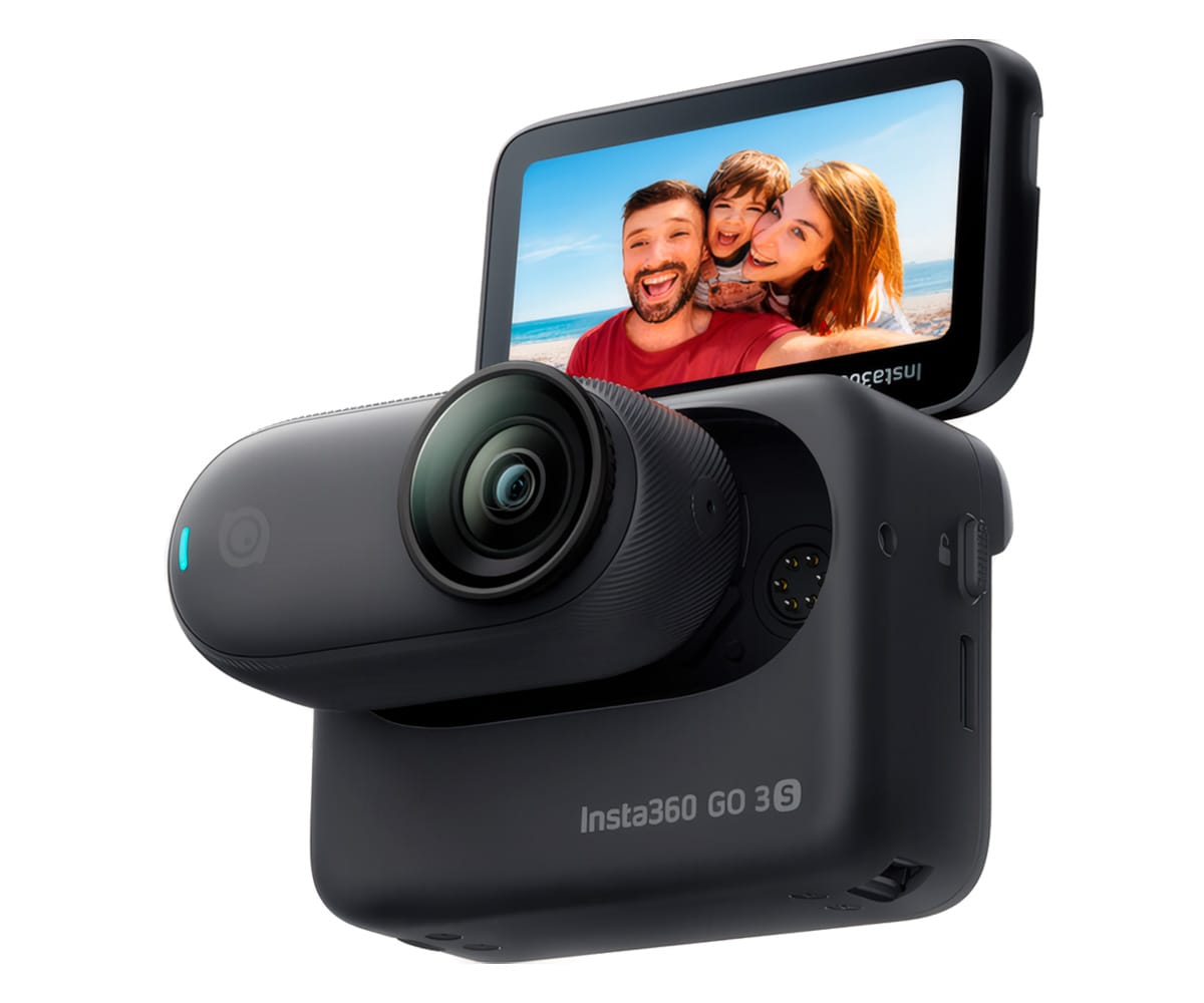 INSTA360 GO 3S BLACK / CÁMARA DE ACCIÓN 4K, 128GB - detalle