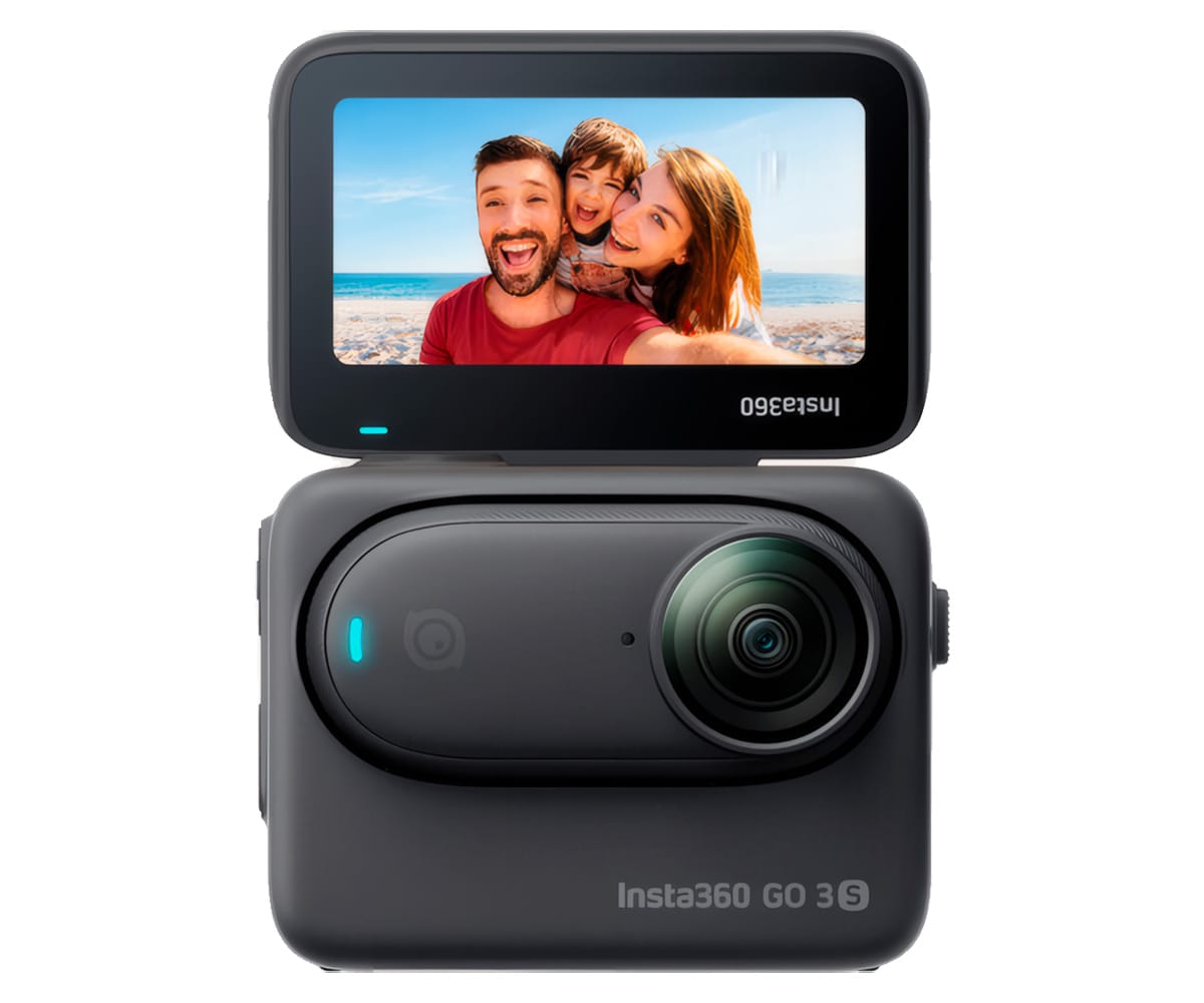 INSTA360 GO 3S BLACK / CÁMARA DE ACCIÓN 4K, 128GB