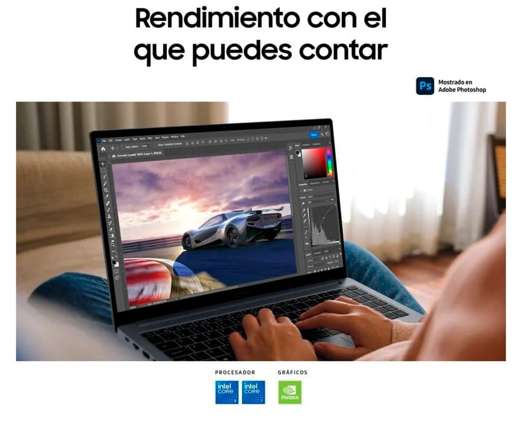 SAMSUNG GALAXY BOOK4 GRAY / 15.6" FHD LED / INTEL® CORE™ I7-1355U / 16 GB LPDDR4X / 512 GB SSD / WINDOWS 11 HOME - detalle