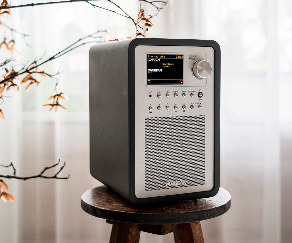 SANGEAN WFR-70 GRIS OSCURO / RADIO DIGITAL FM-RDS - detalle
