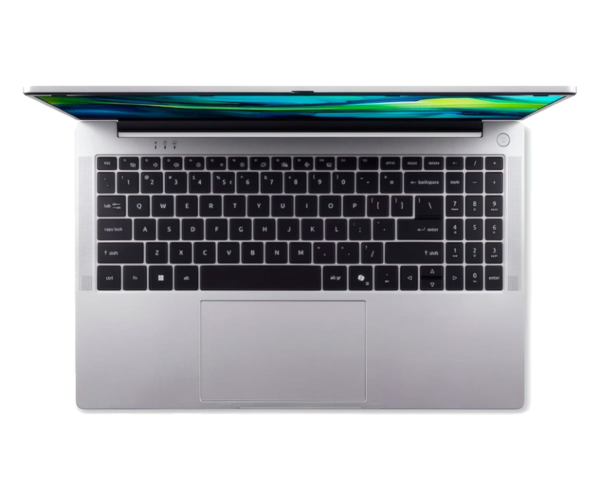 ACER ASPIRE LITE SILVER / 15.6" IPS FULL HD / INTEL CELERON N4500 / 4GB LPDDR4X / 128GB EMMC / WINDOWS 11 HOME - detalle