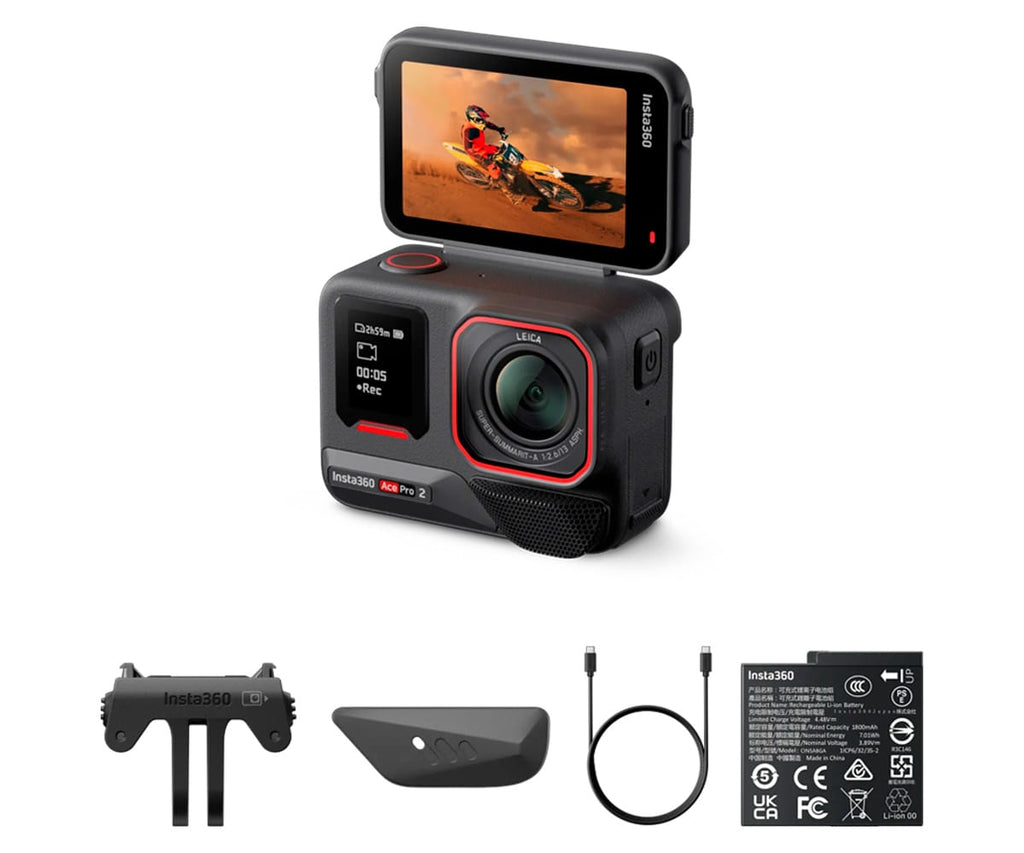 INSTA360 ACEPRO 2 BLACK / CÁMARA DE ACCIÓN 8K CON IA - detalle