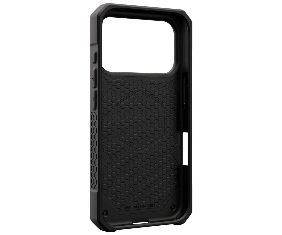 UAG FUNDA MONARCH PRO NEGRO KEVLAR / APPLE IPHONE 17 PRO - detalle