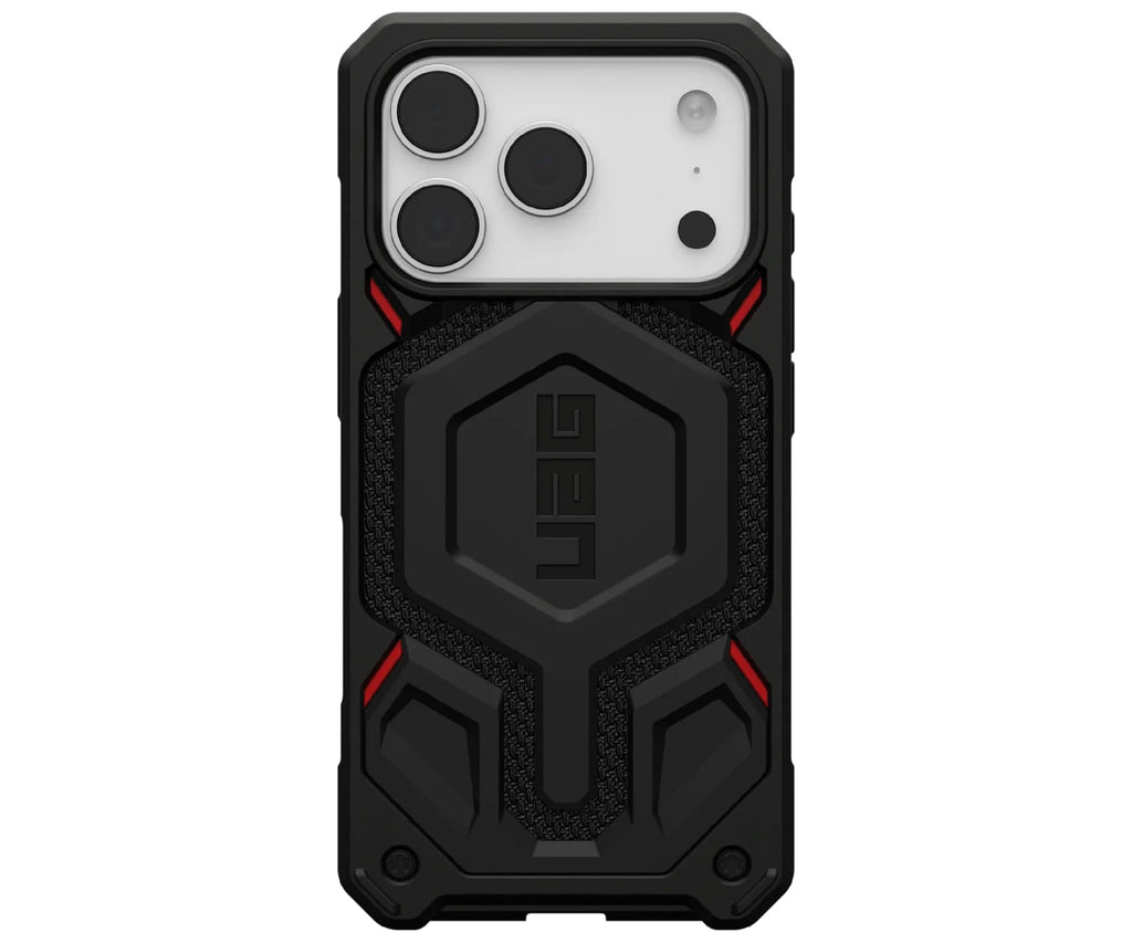 UAG FUNDA MONARCH PRO NEGRO KEVLAR / APPLE IPHONE 17 PRO