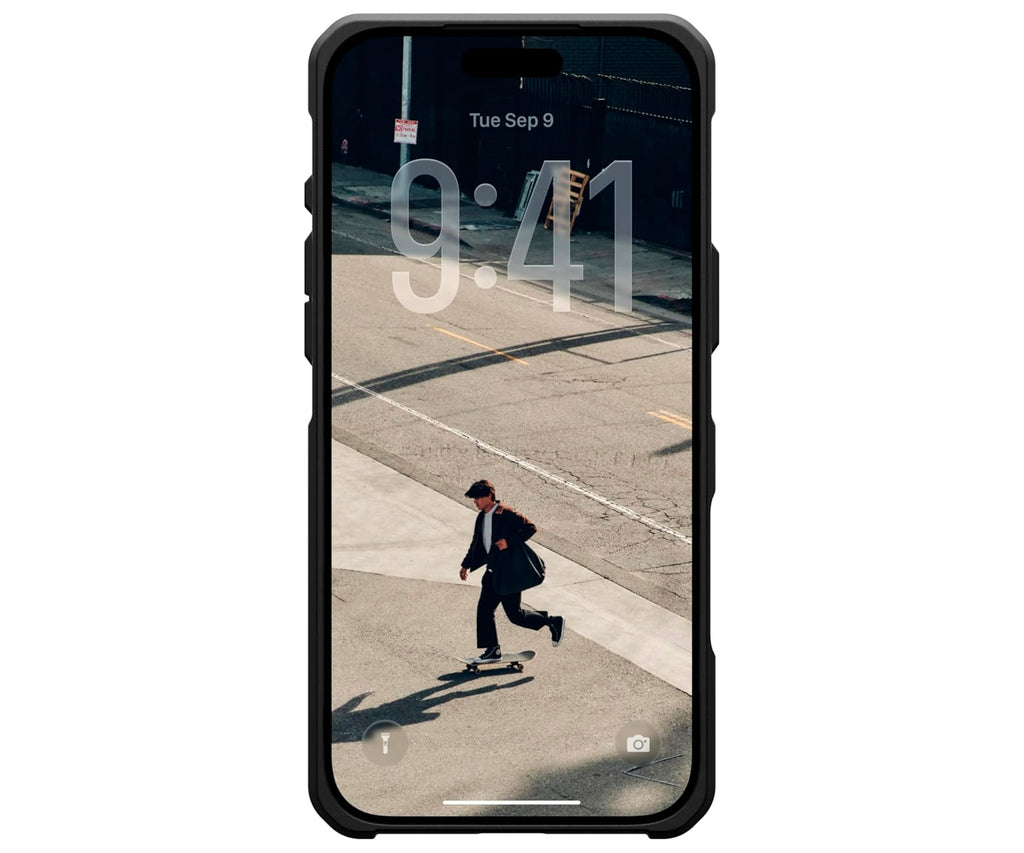 UAG FUNDA METROPOLIS LT KEVLAR NEGRO / APPLE IPHONE 17 PRO MAX - detalle