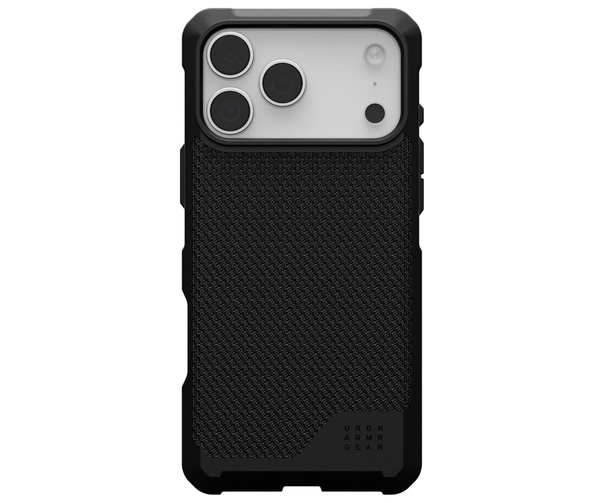 UAG FUNDA METROPOLIS LT KEVLAR NEGRO / APPLE IPHONE 17 PRO MAX - detalle