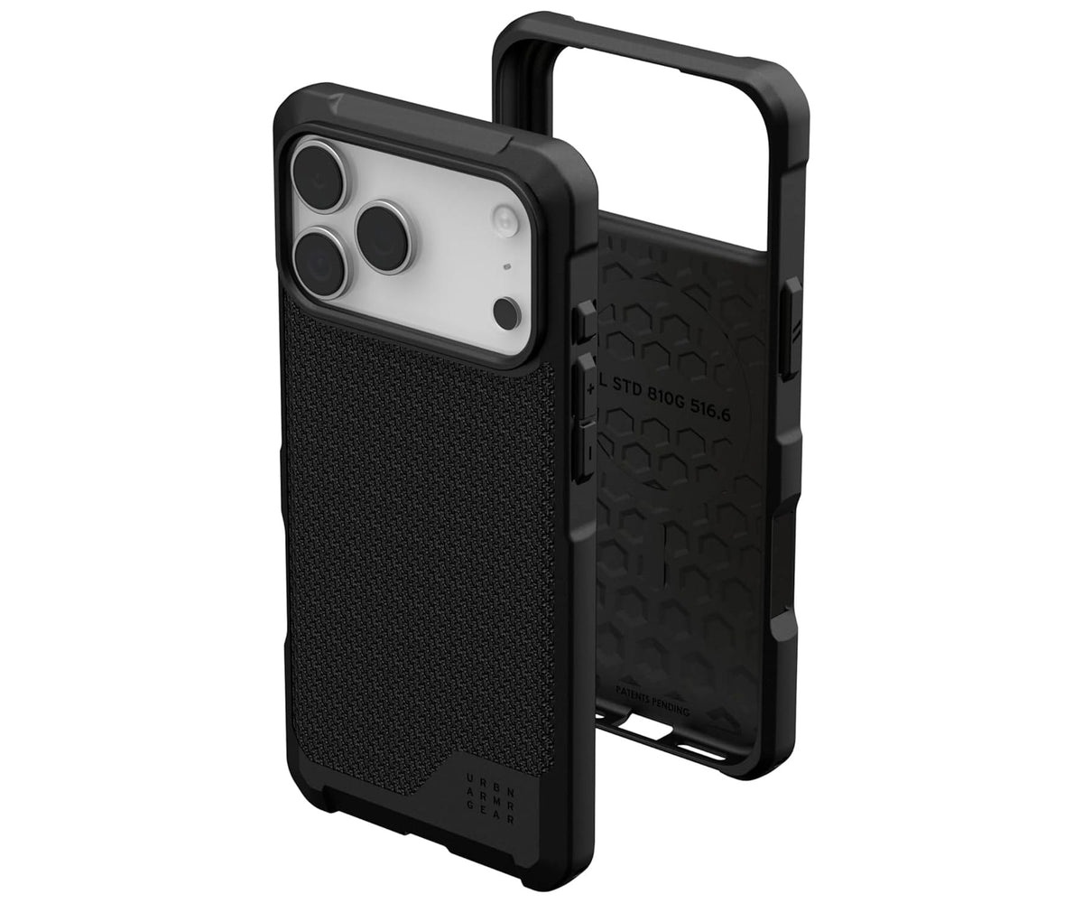 UAG FUNDA METROPOLIS LT KEVLAR NEGRO / APPLE IPHONE 17 PRO MAX