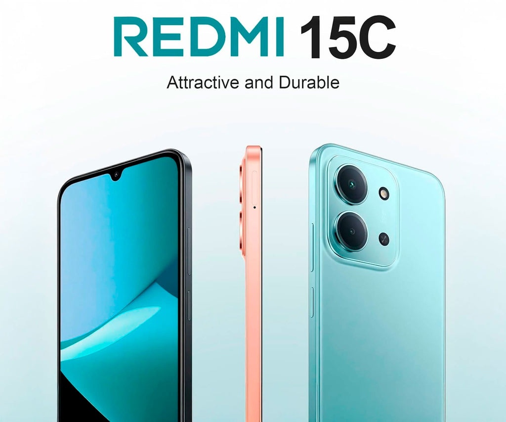 XIAOMI REDMI 15C MINT GREEN / 4+256GB / 6.9" HD+ - detalle