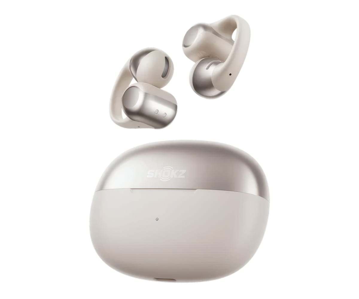 SHOKZ OPENDOTS ONE GRIS / AURICULARES INALÁMBRICOS OPEN-EAR CON CLIP - detalle