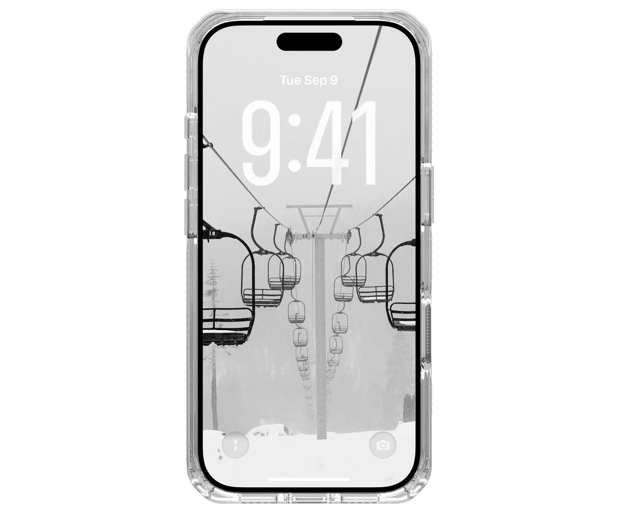 UAG FUNDA PLYO HIELO/BLANCO / APPLE IPHONE 17 PRO - detalle