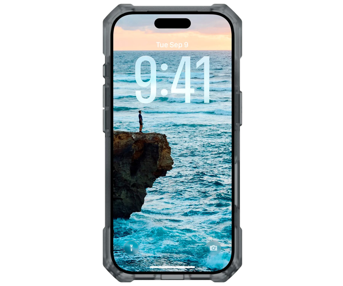 UAG FUNDA ESSENTIAL ARMOR GRIS CENIZA / APPLE IPHONE 17 PRO - detalle
