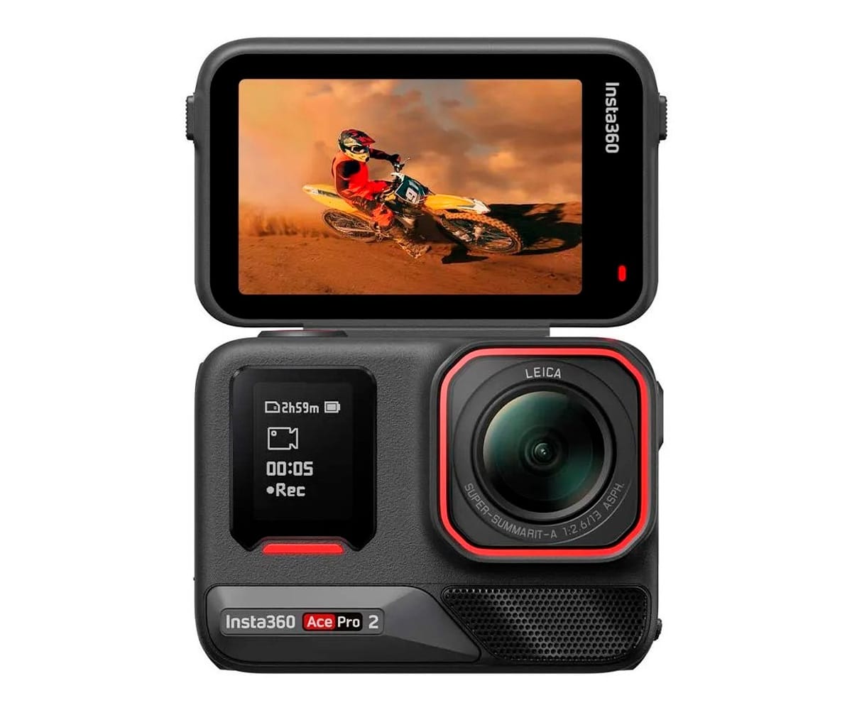 INSTA360 ACEPRO 2 BLACK / PACK CÁMARA DE ACCIÓN 8K CON IA + 2 BATERÍAS - detalle