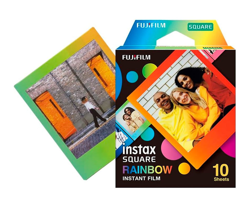 FUJIFILM INSTAX SQUARE RAINBOW / PELÍCULA FOTOGRÁFICA INSTANTÁNEA - detalle