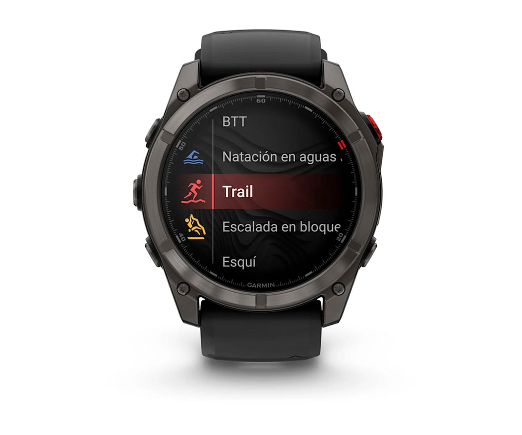 GARMIN FĒNIX® 8 PRO NEGRO / SMARTWATCH 51MM, AMOLED - detalle
