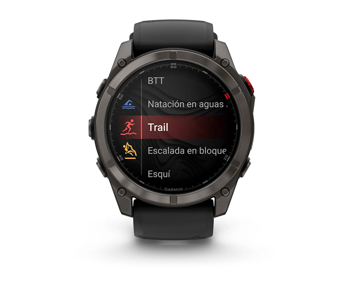 GARMIN FĒNIX® 8 PRO NEGRO / SMARTWATCH 51MM, AMOLED - detalle