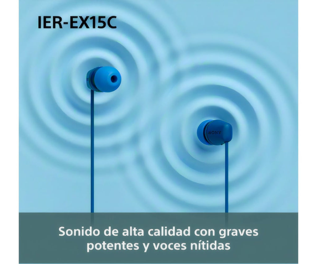 SONY IER-EX15C NEGRO / AURICULARES IN EAR CON CABLE USB-C® - detalle
