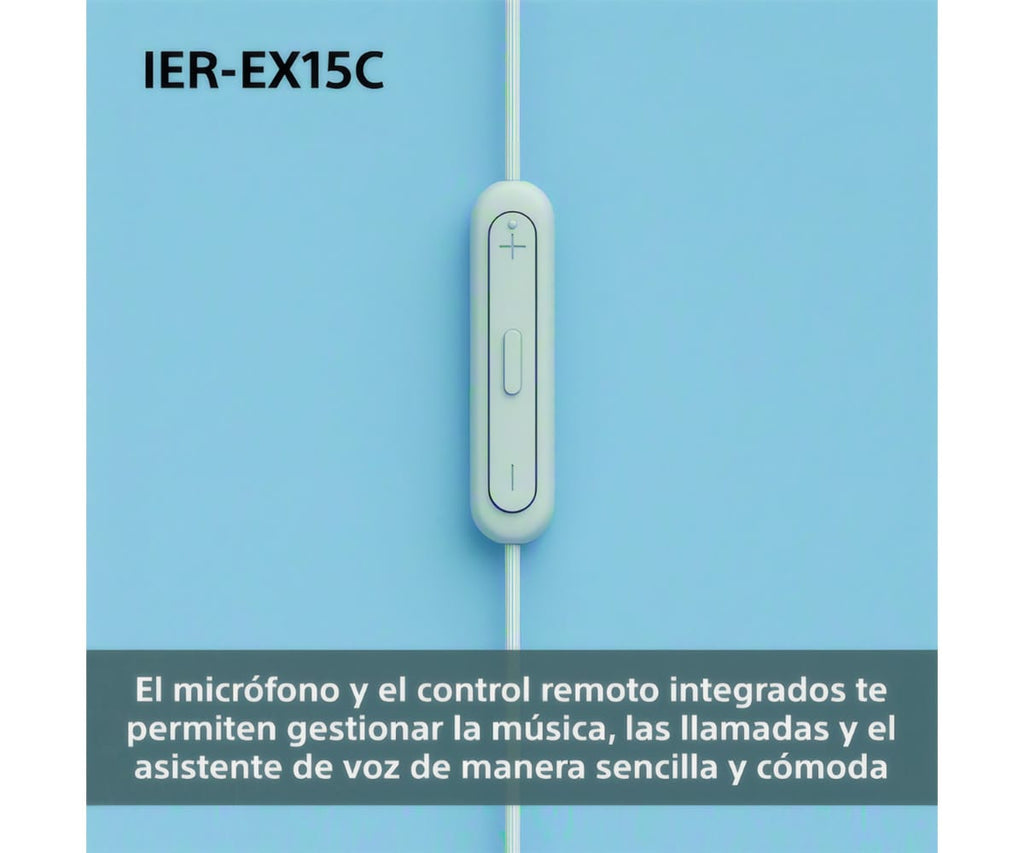 SONY IER-EX15C BLANCO / AURICULARES IN EAR CON CABLE USB-C® - detalle