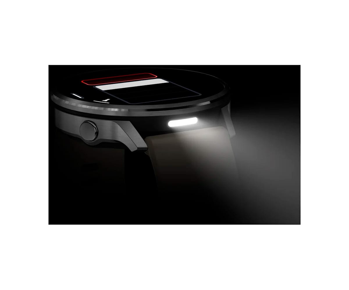 GARMIN VENU® 4 PLATEADO CON CORREA DE SILICONA GRIS / SMARTWATCH 45MM - detalle