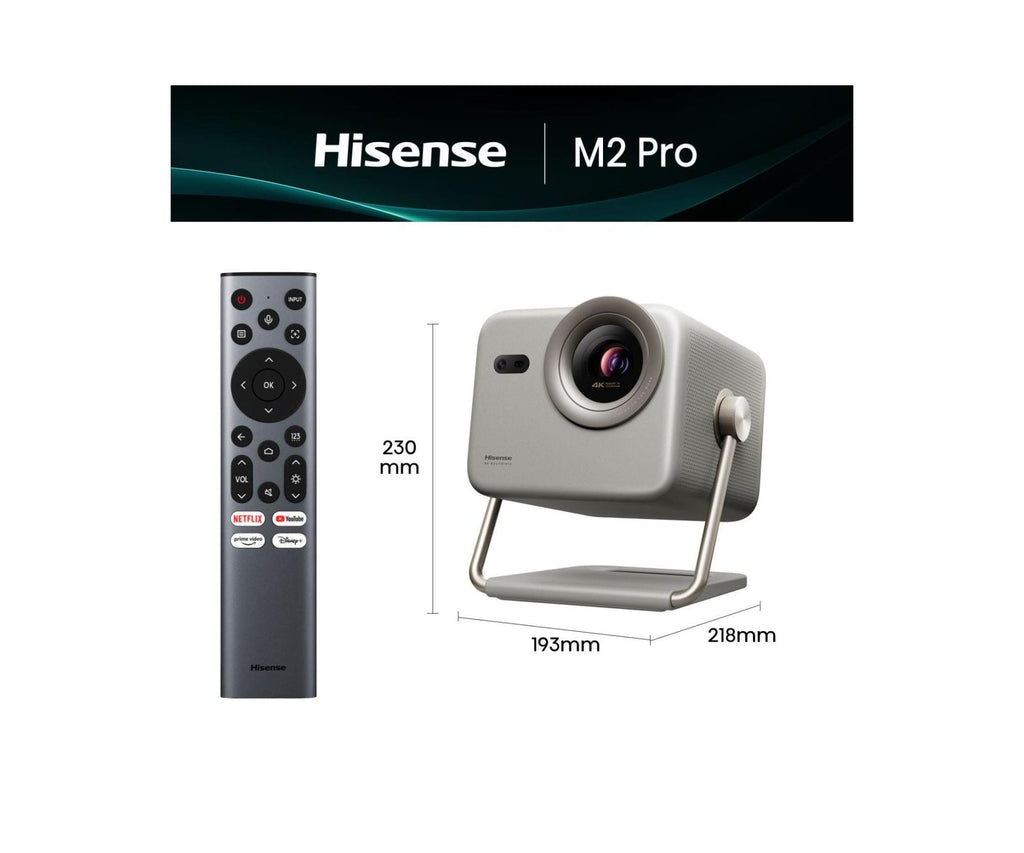 HISENSE M2 PRO UHD 4K (3840X2160) 3D GRIS - detalle
