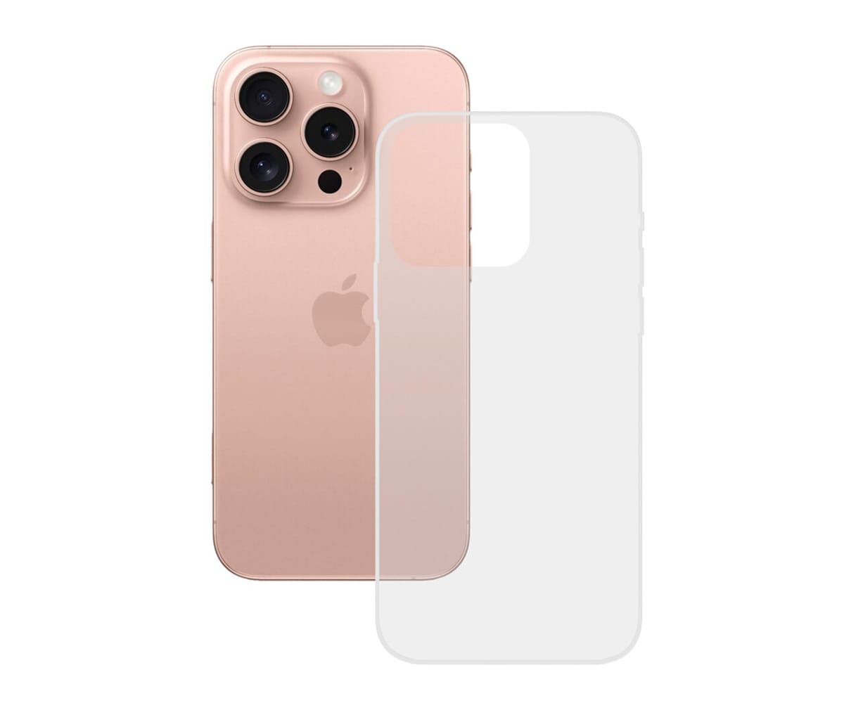 KSIX FUNDA TRASERA FLEXIBLE / IPHONE 16 PRO