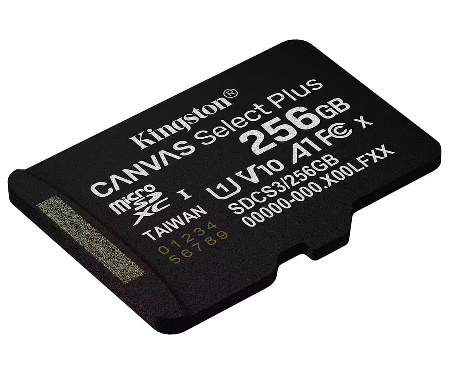 KINGSTON / MEMORIA MICROSD 256GB CL10 + ADAPTADOR - detalle